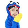 Poppy Playtime Huggy Wuggy Costume Horror Game Kawaii Onesies Pajamas Jumpsuit Homewear Halloween Party Cosplay For 1