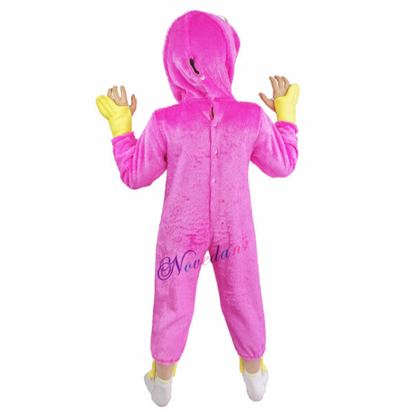 Poppy Playtime Huggy Wuggy Costume Horror Game Kawaii Onesies Pajamas Jumpsuit Homewear Halloween Party Cosplay For 5