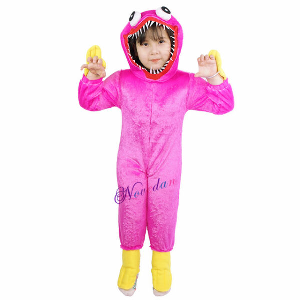 Poppy Playtime Huggy Wuggy Costume Horror Game Kawaii Onesies Pajamas Jumpsuit Homewear Halloween Party Cosplay For.jpg 640x640